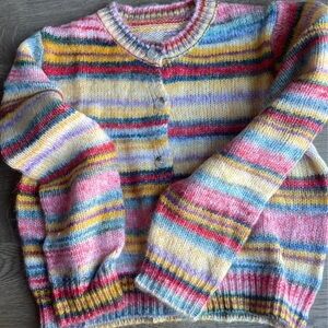 Multicolor Striped Women's Sweater